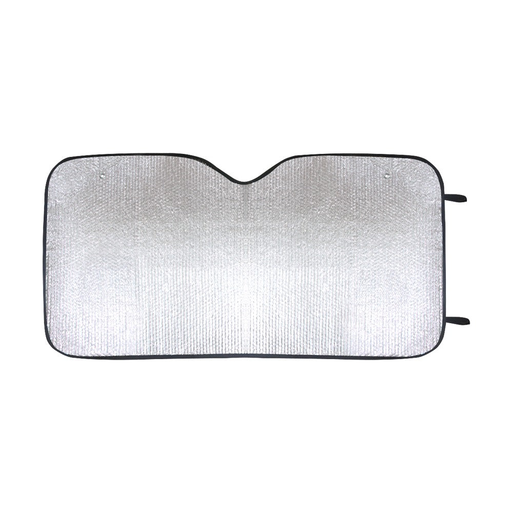 BLACK AUTO SUN SHADE WITH GRAYLOGO Auto Sun Shade 55" x 29.53"