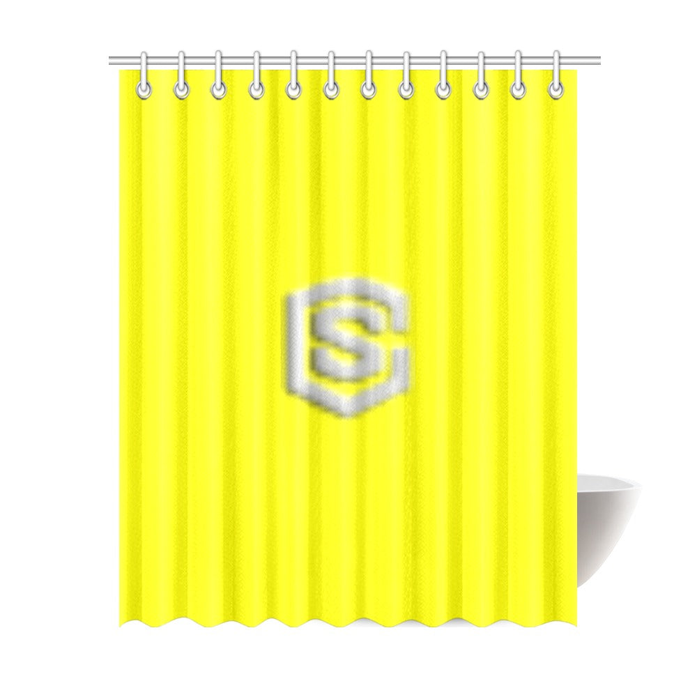 Yellow Shower Curtain 69 Shower Curtain 69"x84"
