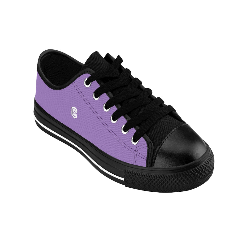 violet Men's Sneakers - white logo