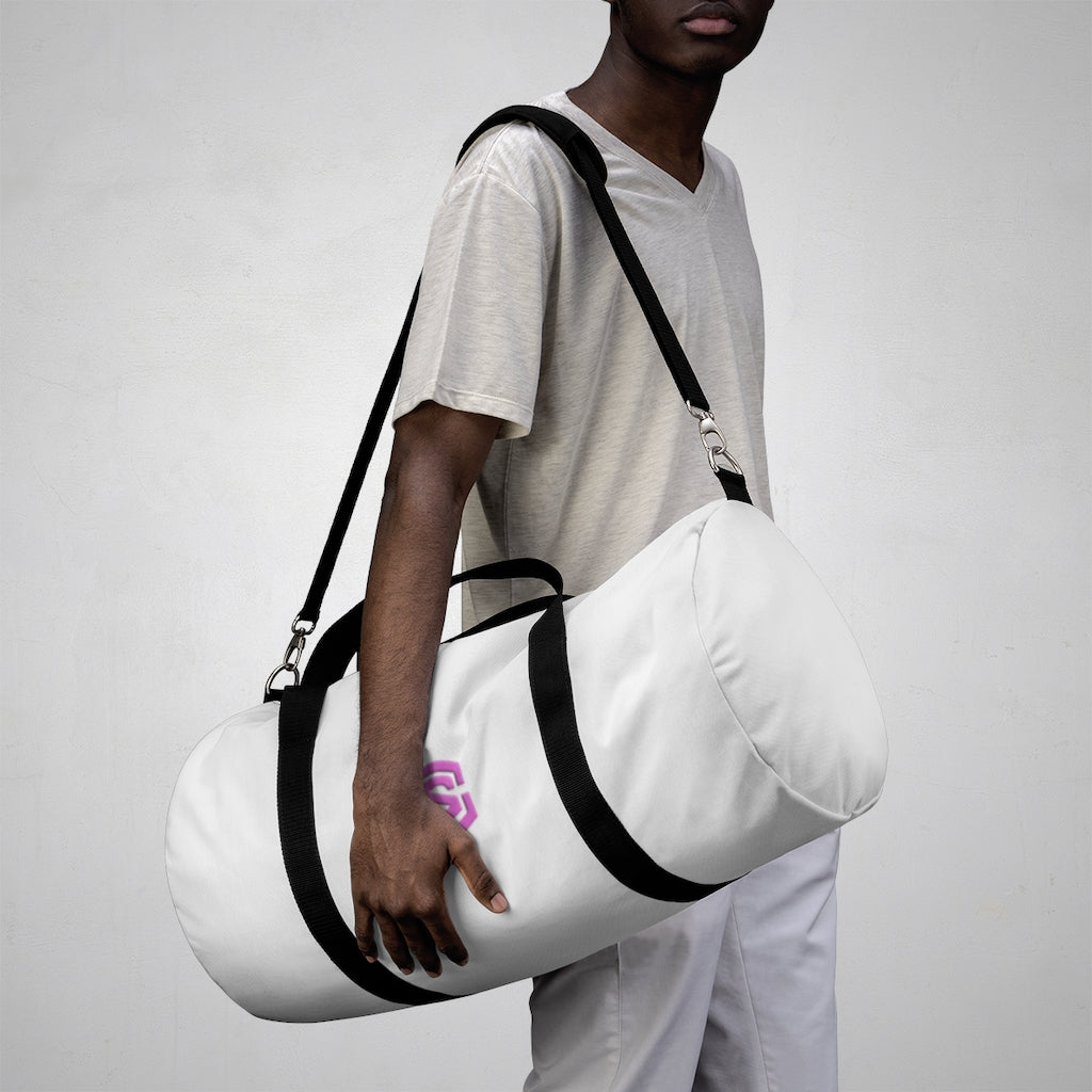 Duffel Bag Pink Logo
