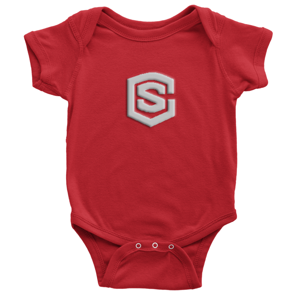 Baby Bodysuit WITH SILIVER LOGO