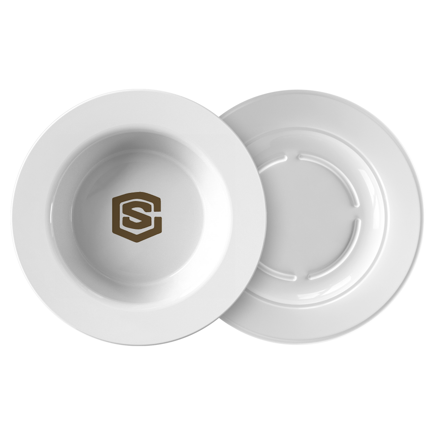 Bowl WITH BROWN LOGO