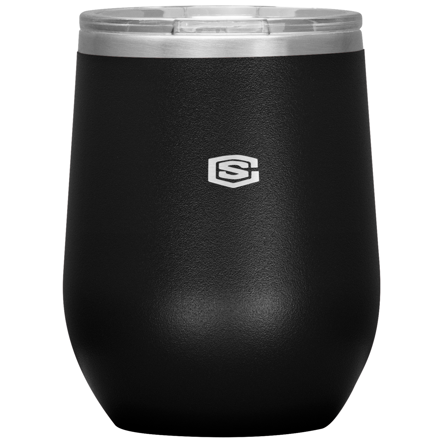 Wine Tumbler WITH BLACK LOGO