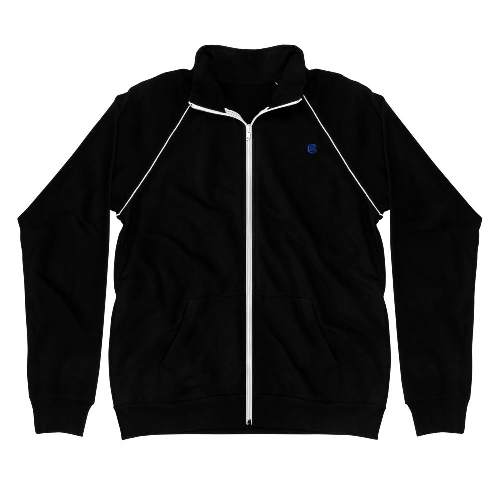 M-Class Vintage Men Piped Fleece Jacket