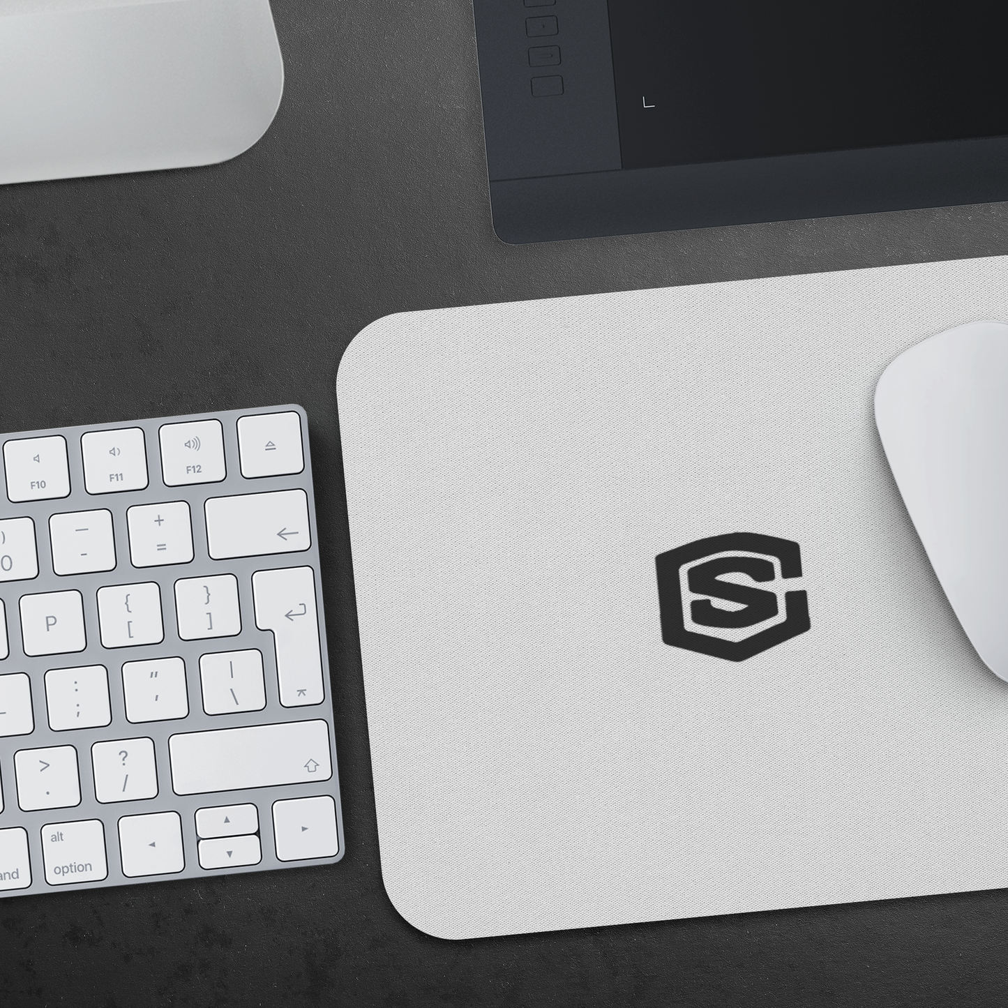 Personalized Mousepad WITH BLACK LOGO
