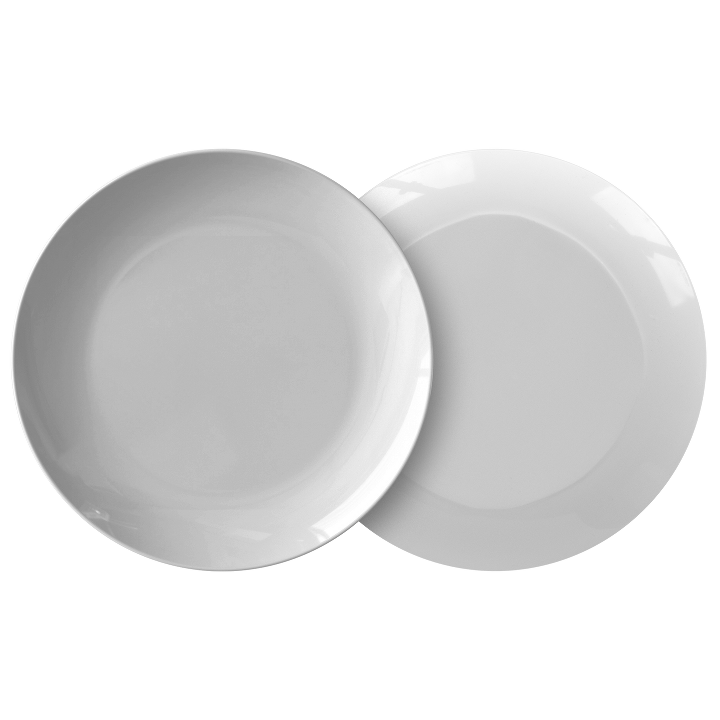 Plate WITH WHITE LOGO