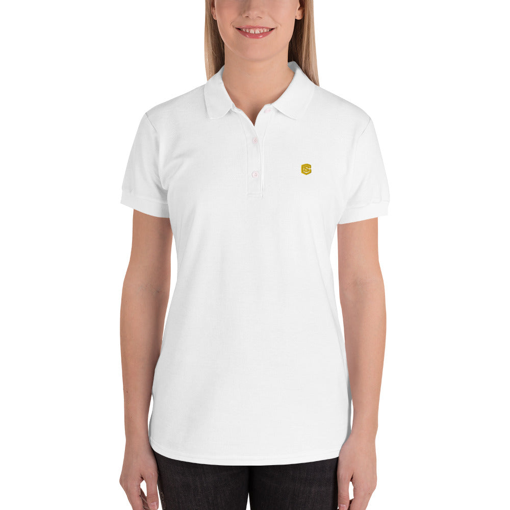 Embroidered Women's Polo Shirt
