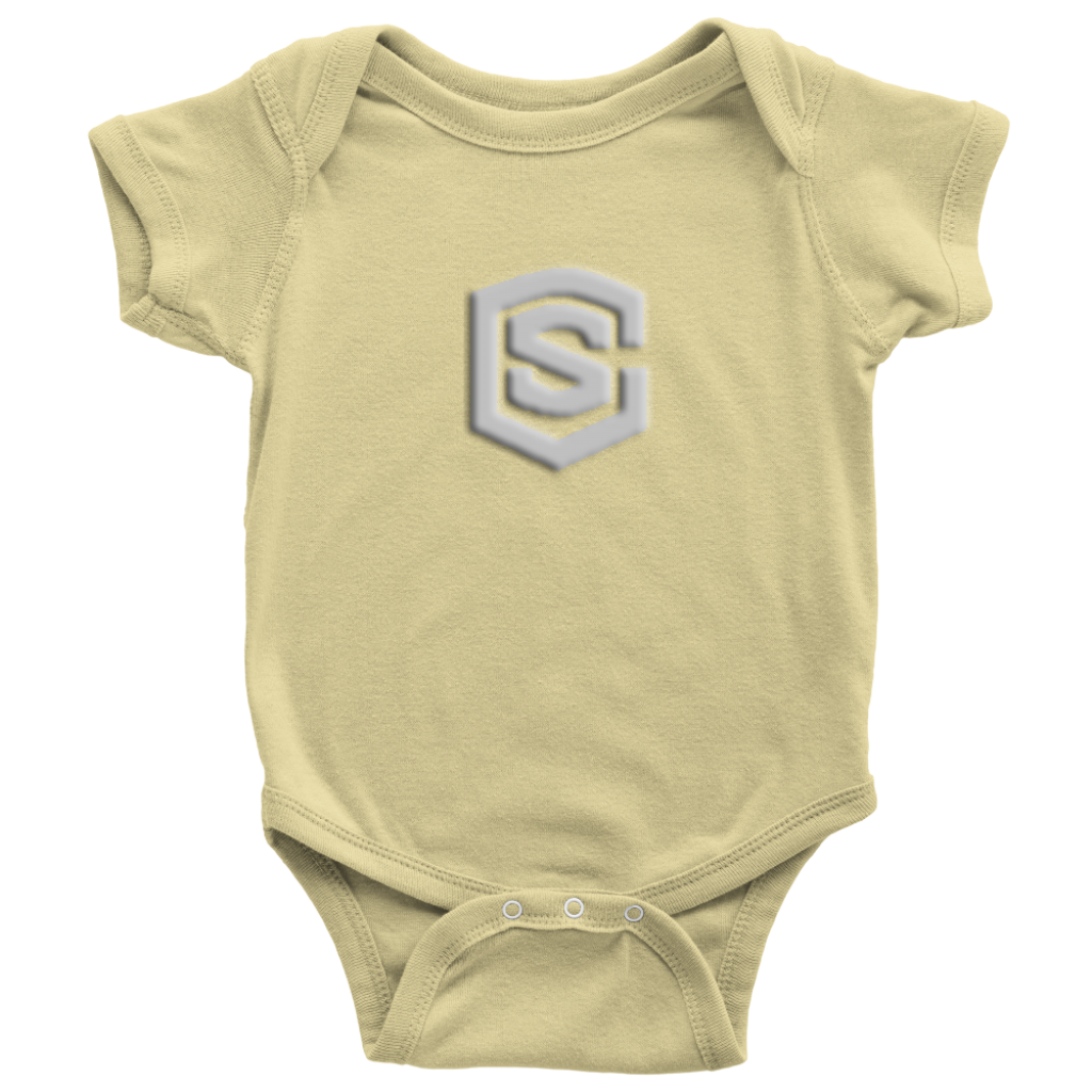 Baby Bodysuit WITH SILIVER LOGO
