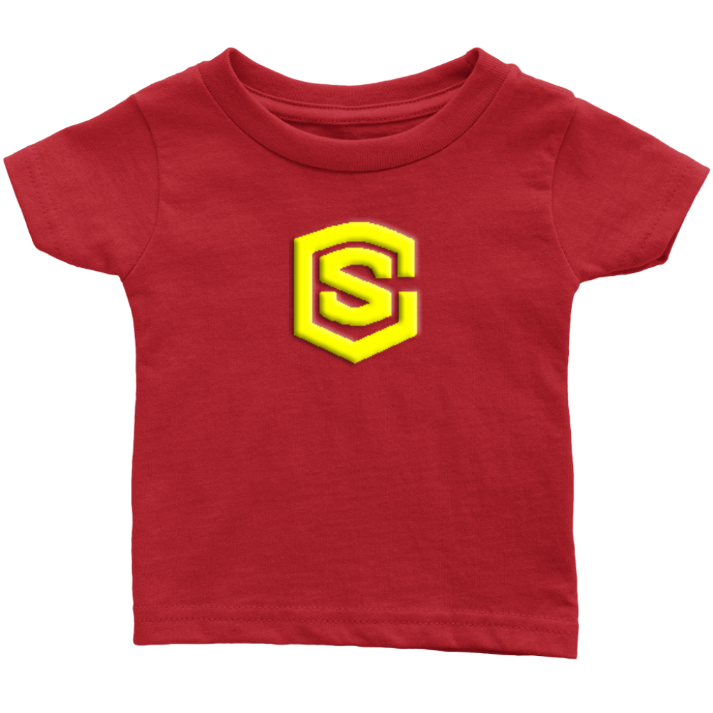 Infant T-Shirt WITH YELLOW LOGO