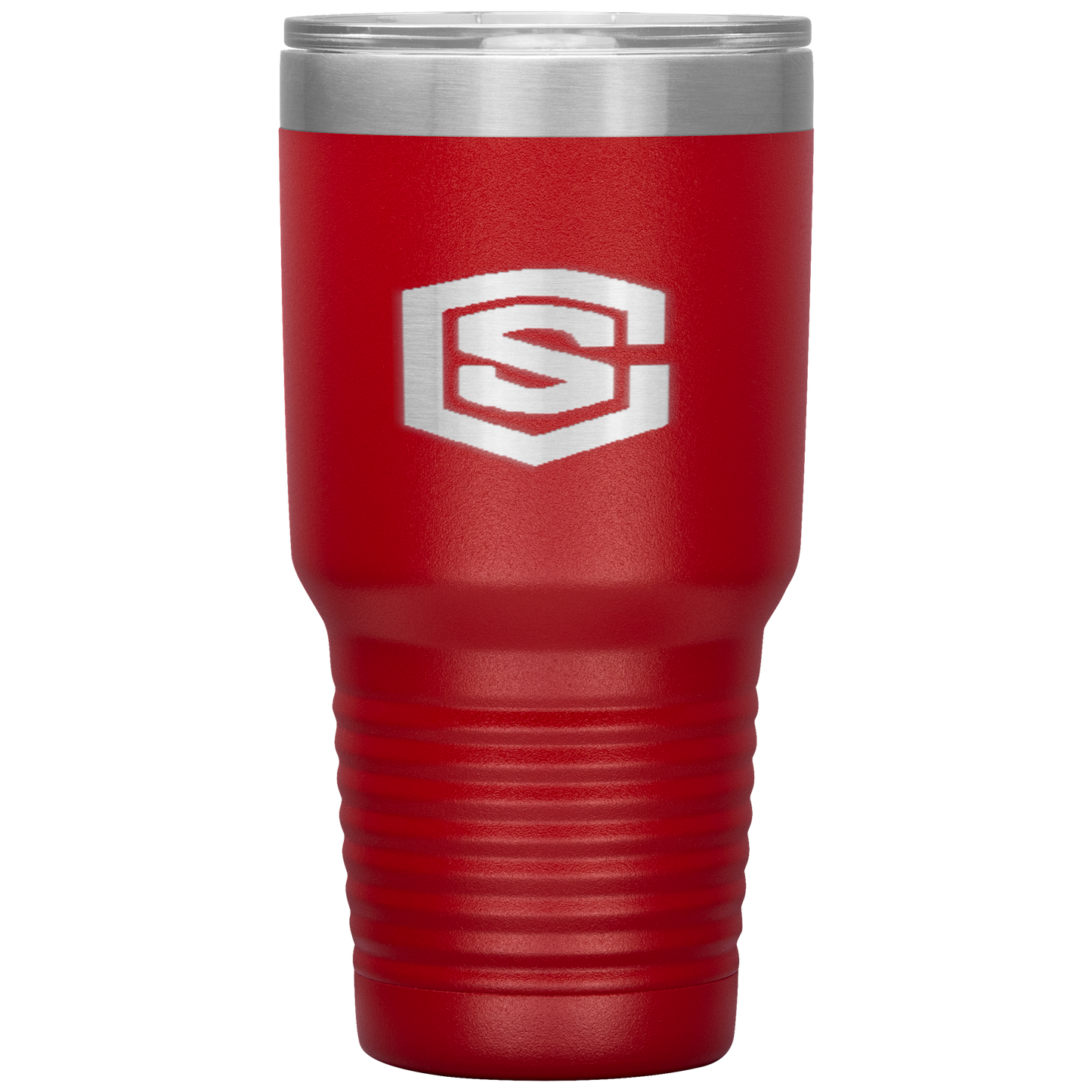 30oz Vacuum Tumbler WITH RED LOGO