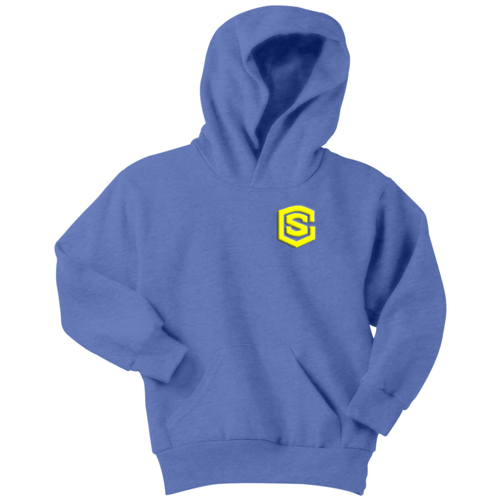 Youth Hoodie WITH YELLOW LOGO