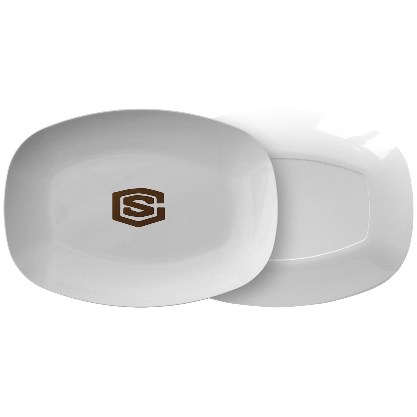 Platter WITH BROWN LOGO
