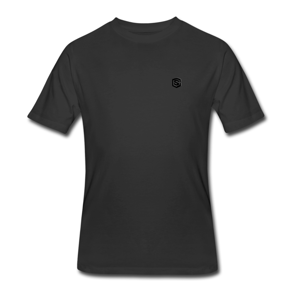 Men’s 50/50 T-Shirt WITH BLACK LOGO - black