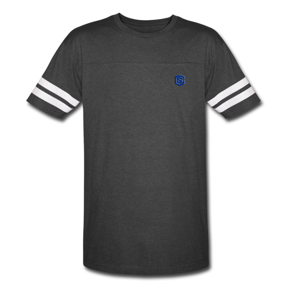 Vintage Sport T-Shirt WITH BLUE LOGO - vintage smoke/white
