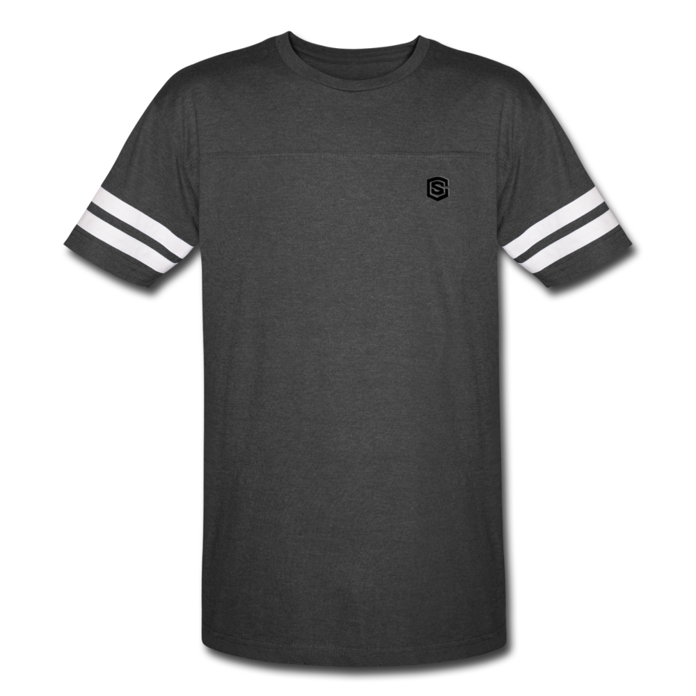 Vintage Sport T-Shirt WITH BLACK LOGO - vintage smoke/white