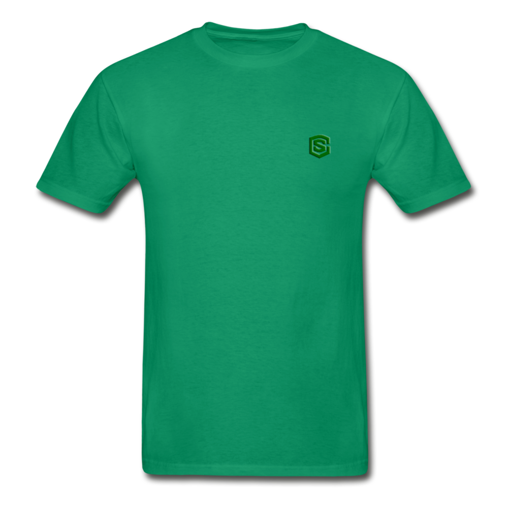 Hanes Adult Tagless T-Shirt WITH GREEN LOGO - kelly green