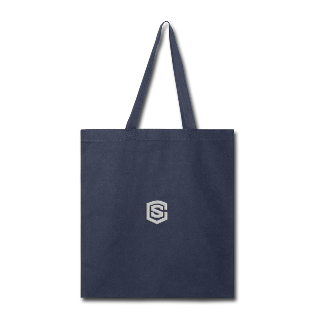 Tote Bag WITH WHITE LOGO - navy