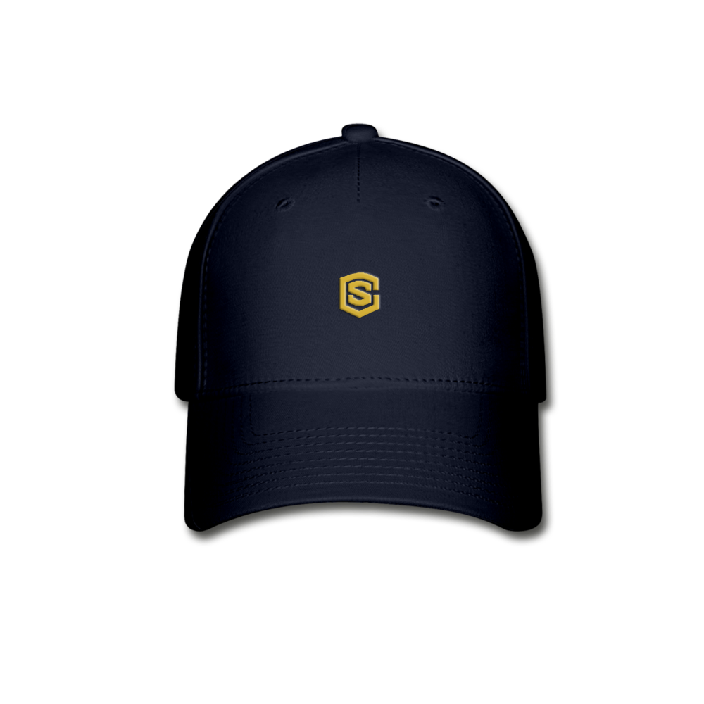 Baseball Cap WITH GOLD LOGO - navy