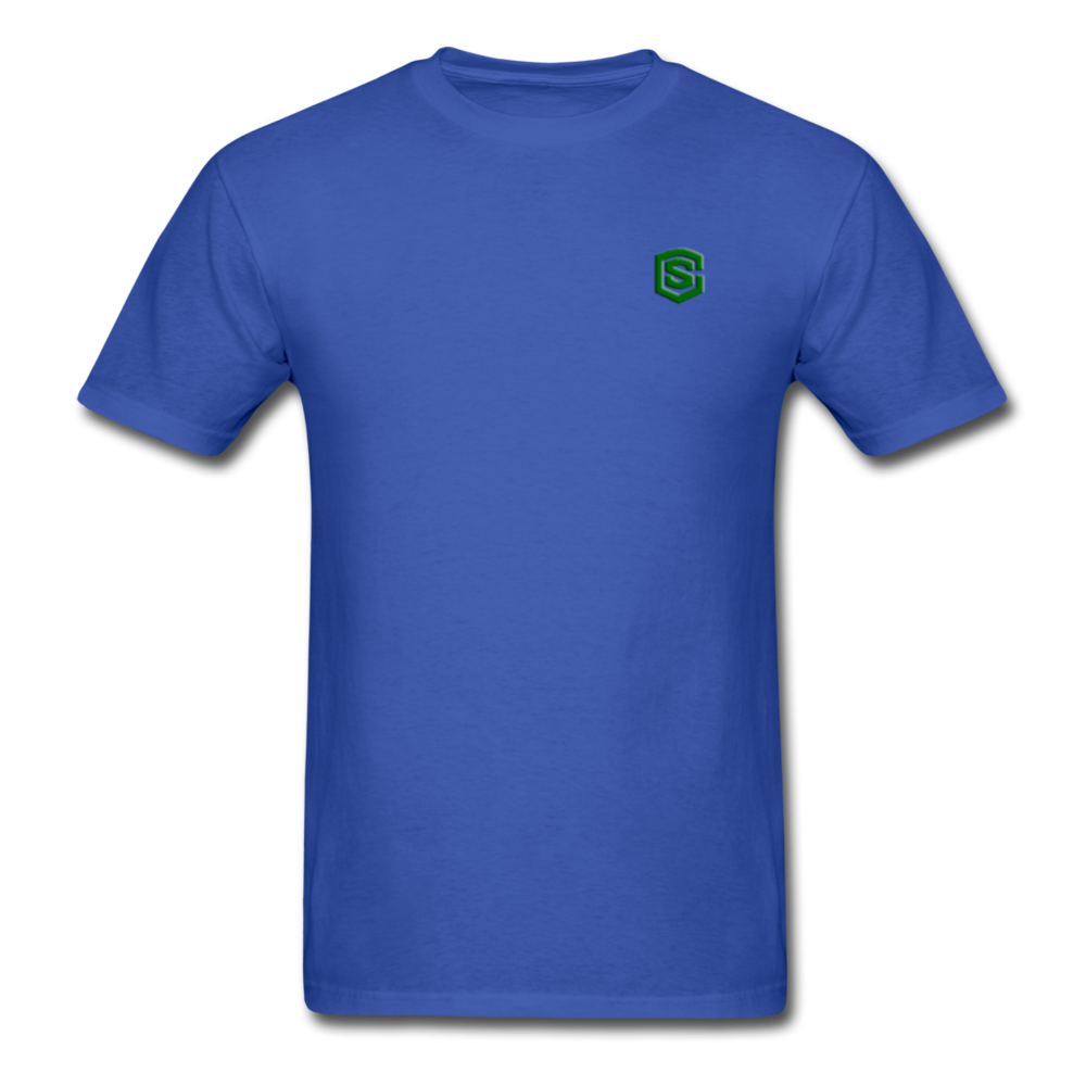 Unisex Classic T-Shirt WITH GREEN LOGO - royal blue