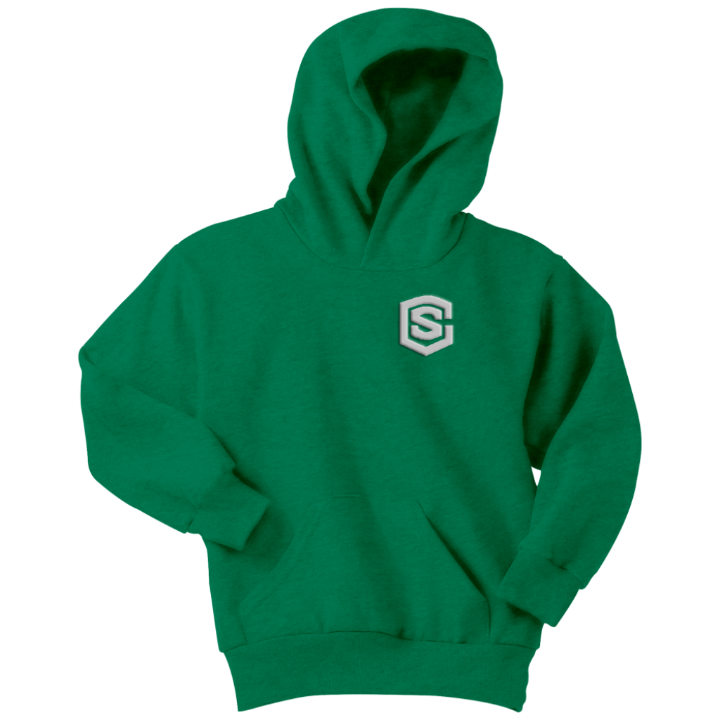 Youth Hoodie WITH SILVER LOGO