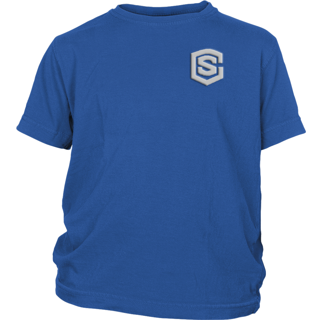 District Youth Shirt WITH SILVER LOGO