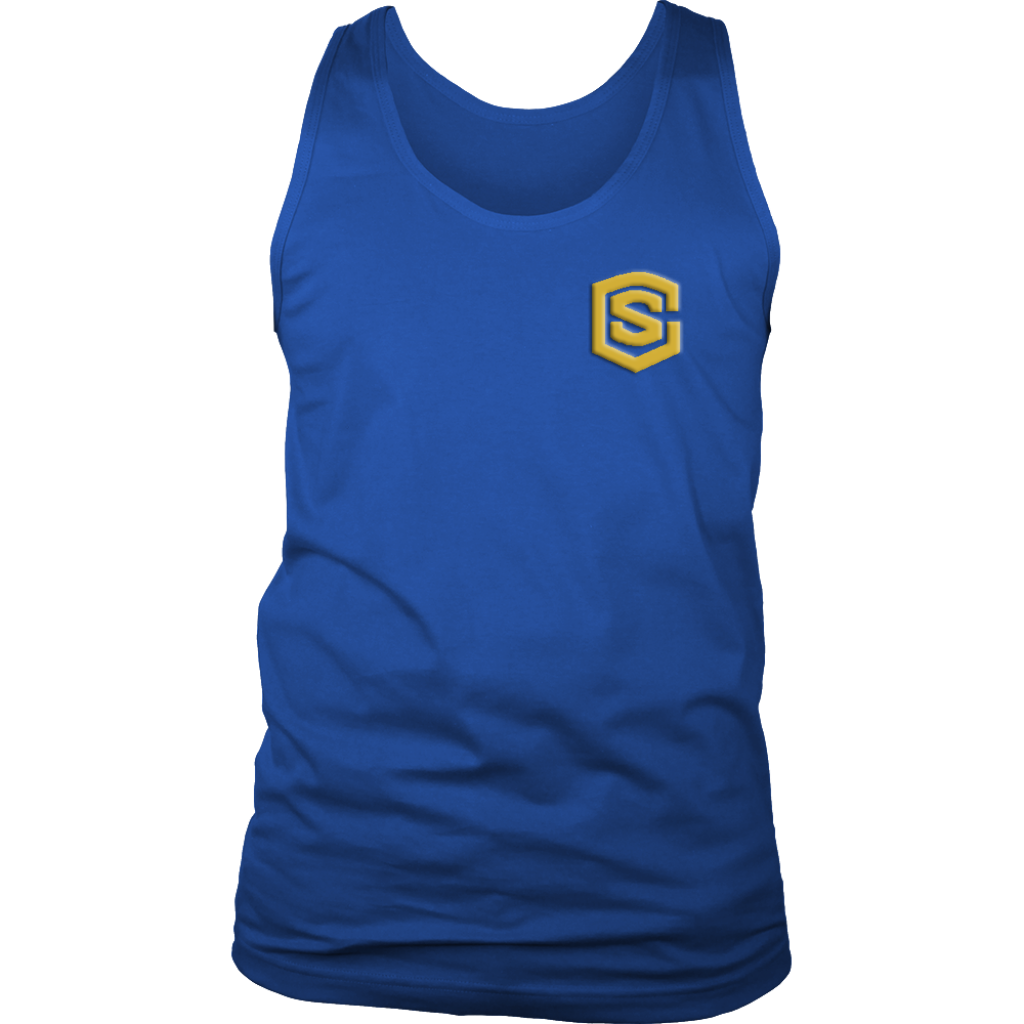 District Mens Tank WITH GOLD LOGO