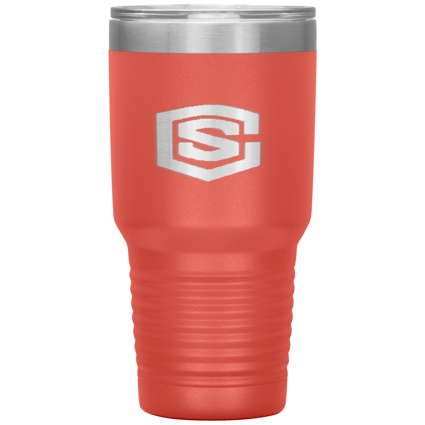 30oz Vacuum Tumbler WITH RED LOGO