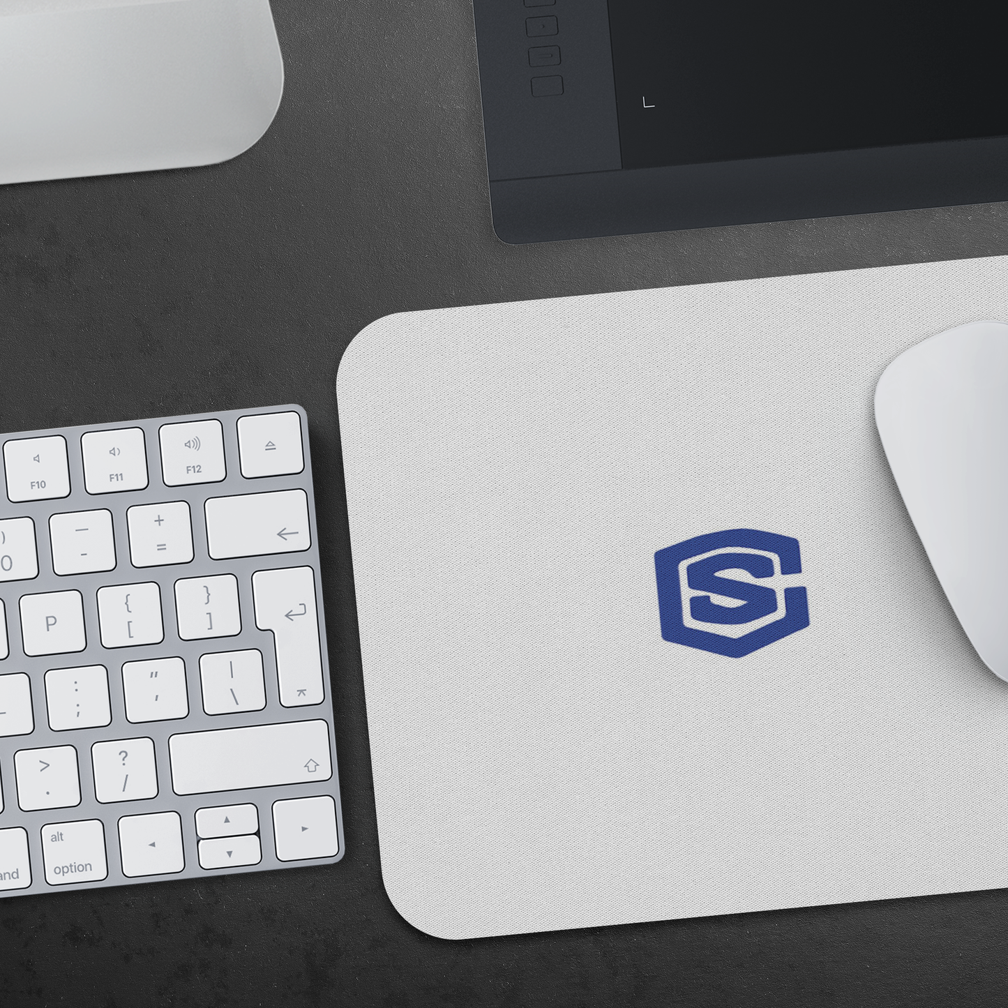 Personalized Mousepad WITH BLUE LOGO