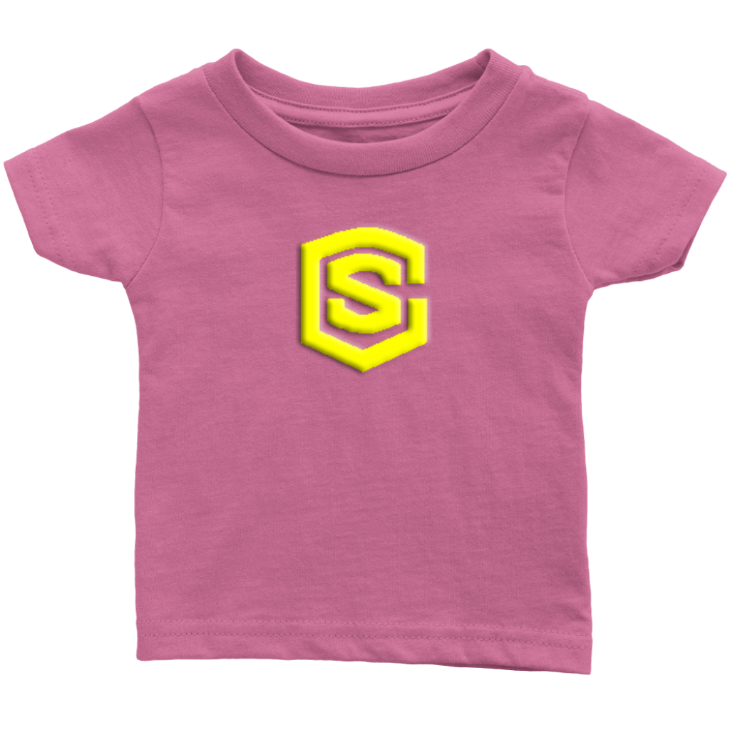 Infant T-Shirt WITH YELLOW LOGO
