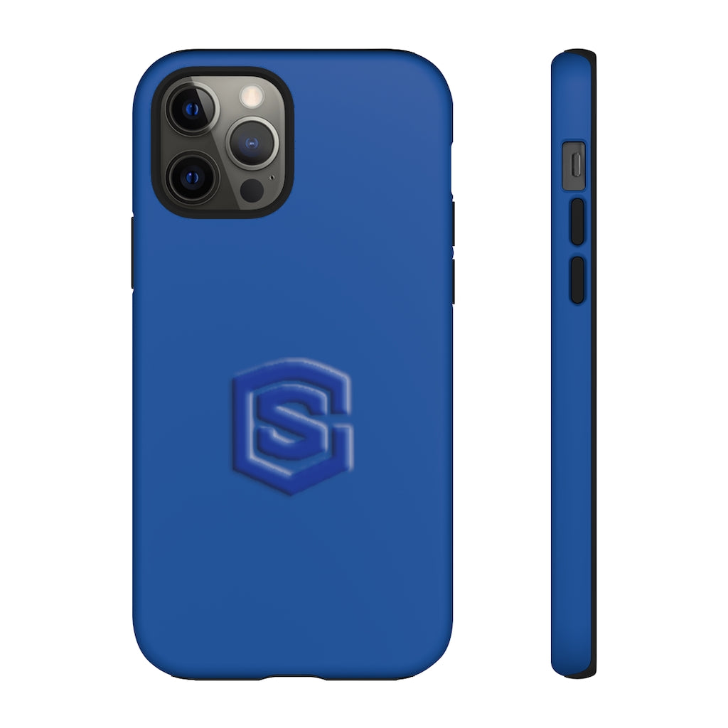 Blue Tough Cases Blue Logo