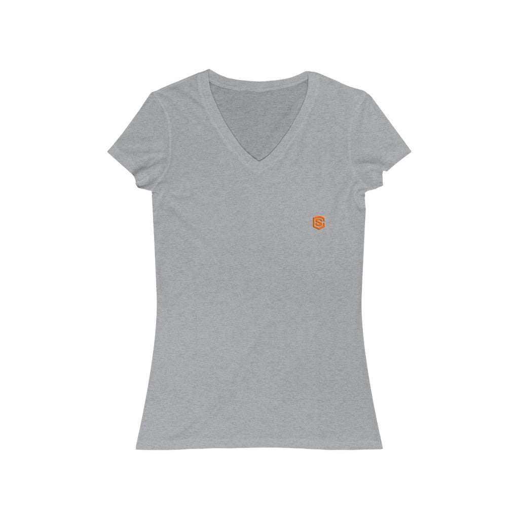 Women's Jersey Short Sleeve V-Neck Tee