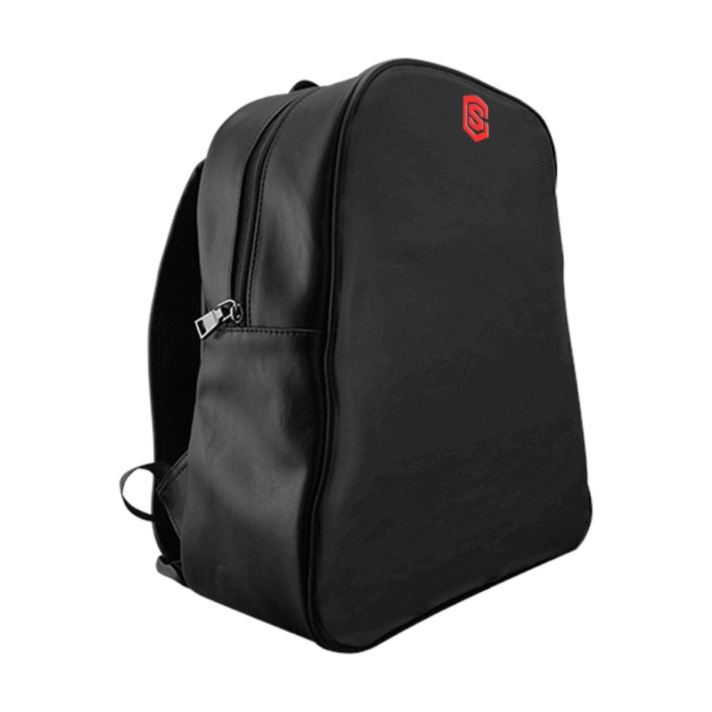 School Backpack Red Logo