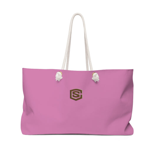 Pink Weekender Bag