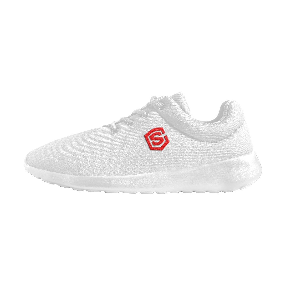 red logo Women's Athletic Shoes (Model 0200)