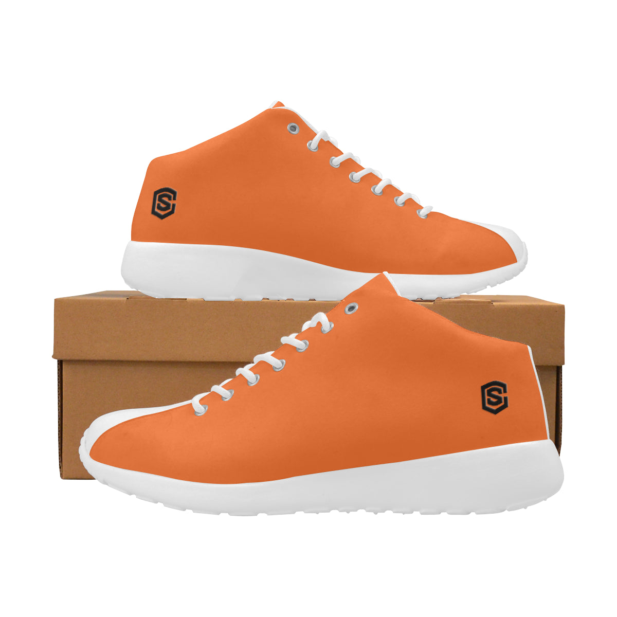 black logo Women's Basketball Training Shoes (Model 47502)