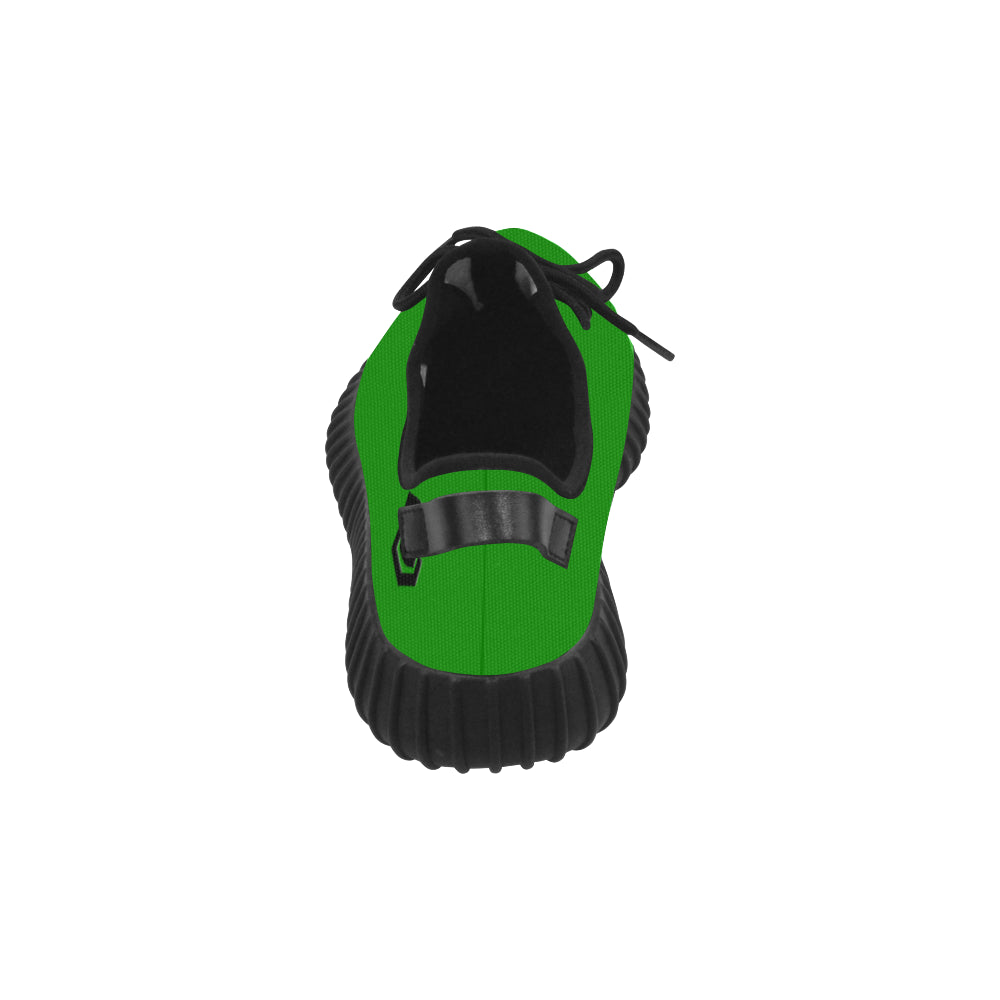 black logo Grus Men's Breathable Woven Running Shoes (Model 022)