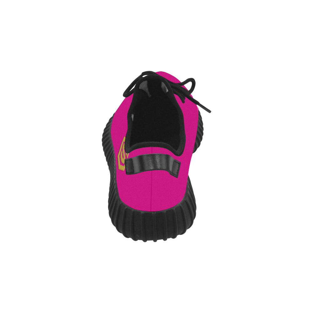 gold logo Grus Men's Breathable Woven Running Shoes (Model 022)