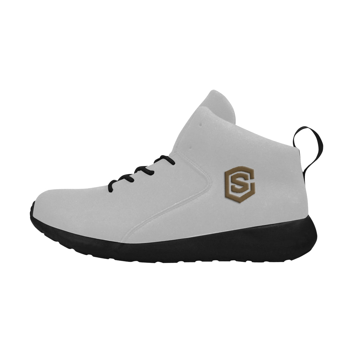 brown logo Men's Chukka Training Shoes (Model 57502)