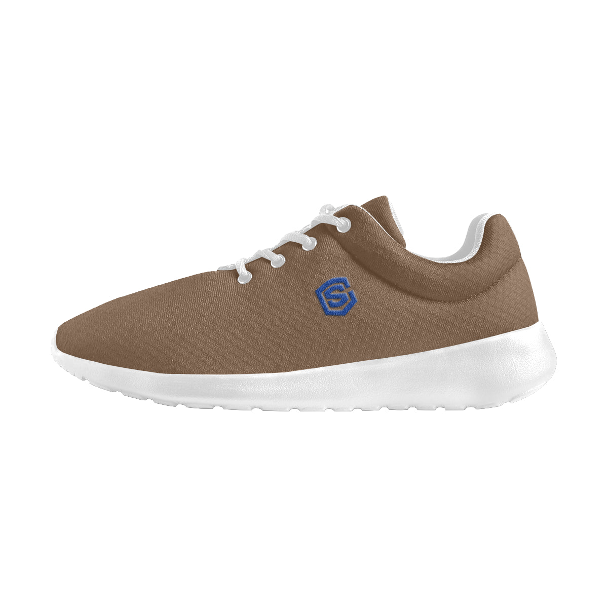 blue logo Women's Athletic Shoes (Model 0200)
