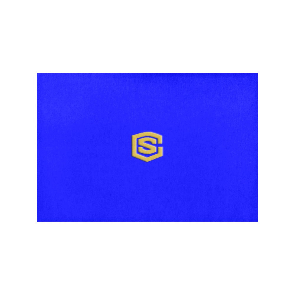 Blue Placemats 12" x 18" With Gold Logo Placemats 12" x 18" (Set of 2)