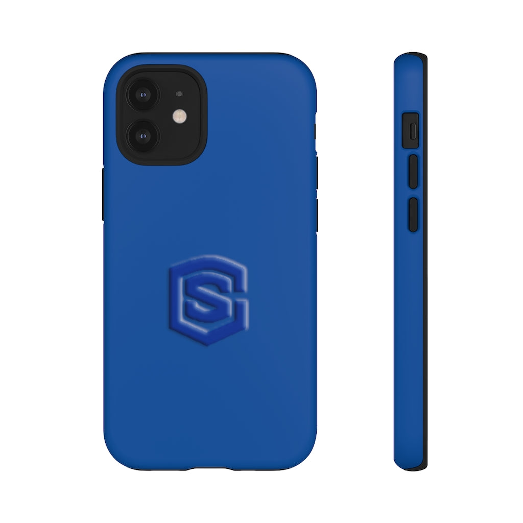 Blue Tough Cases Blue Logo