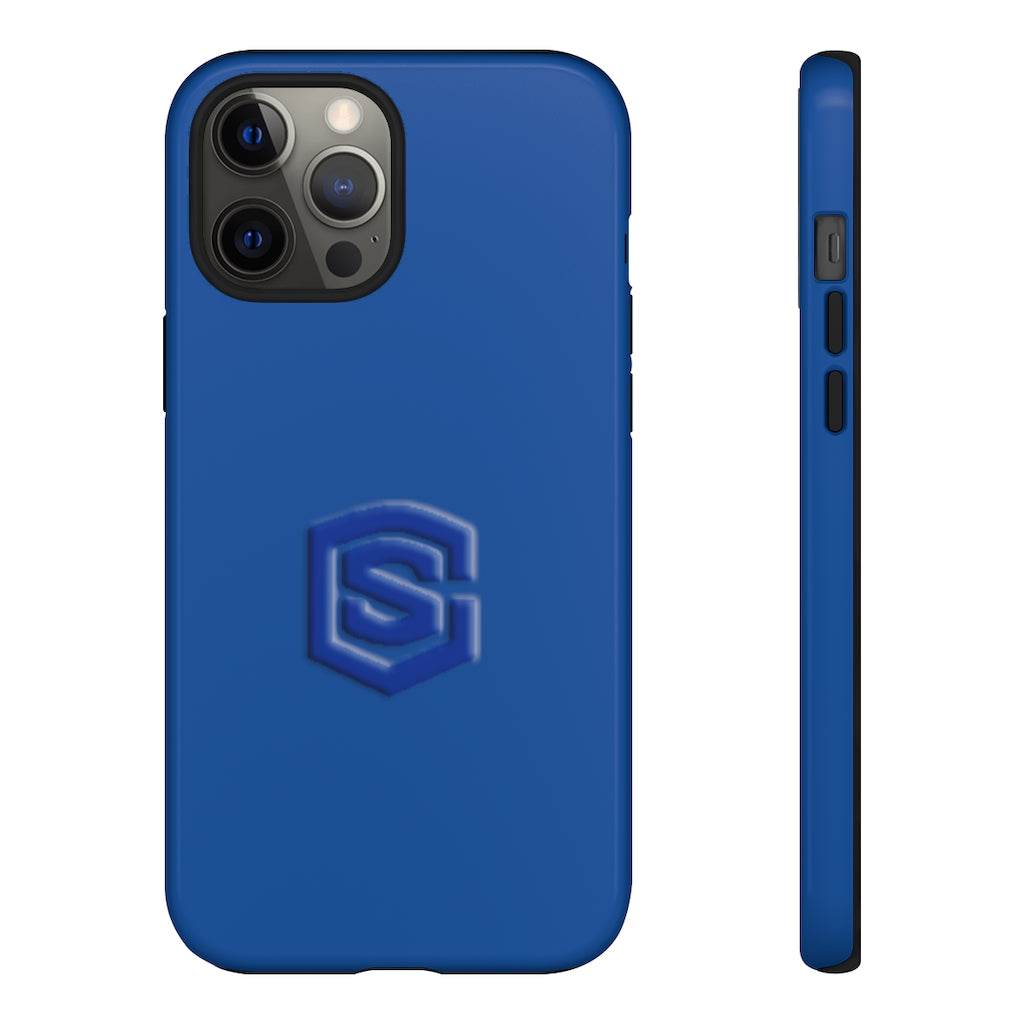 Blue Tough Cases Blue Logo