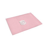 Pink Doormat 24" x 16" (Sponge Material) with White Logo Doormat 24" x 16" (Sponge Material)