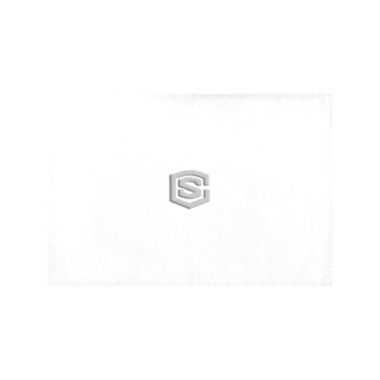 White Placemats 12" x 18" With Silver Logo Placemats 12" x 18" (Set of 2)