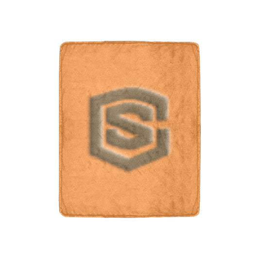 Orange Ultra-Soft Micro Fleece Blanket Brown Logo Ultra-Soft Micro Fleece Blanket 30"x40"