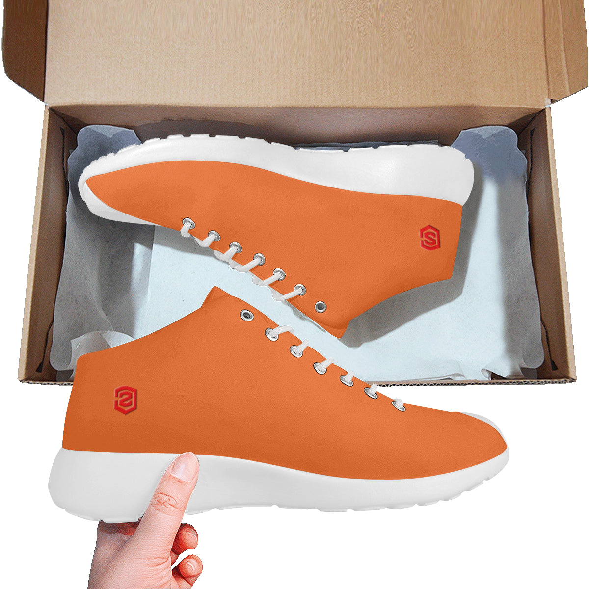 red logo Women's Basketball Training Shoes (Model 47502)