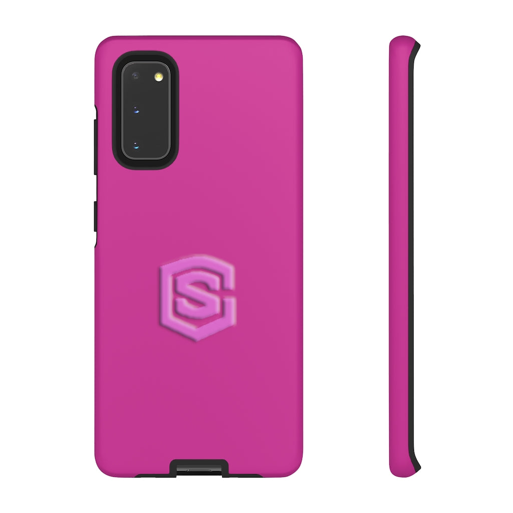 Pink Tough Cases Pink Logo