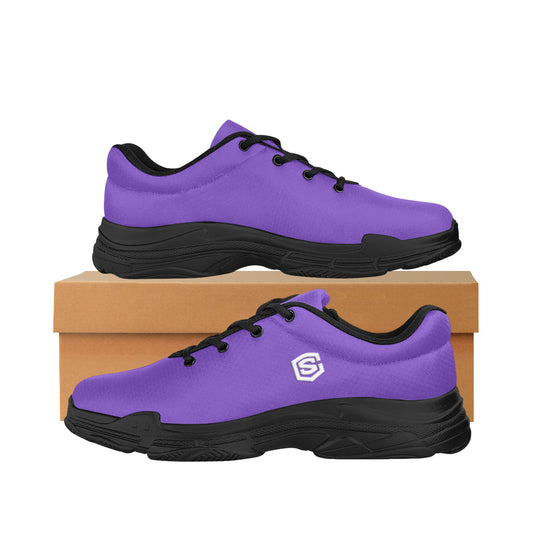 white logo Lyra Men's Running Shoes (Model 058)