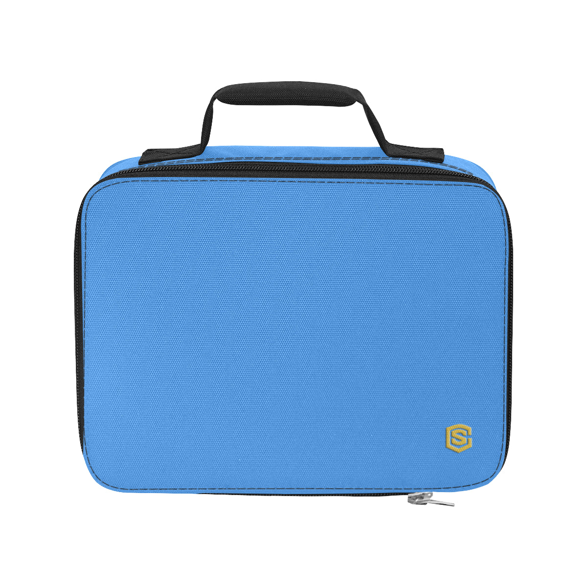 BLUE PROTABLE STORAGE BAG gold logo Portable Storage Bag (Model 1690)