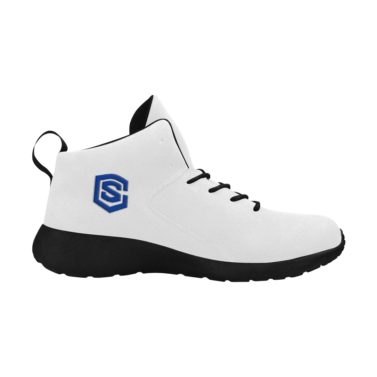 blue logo Men's Chukka Training Shoes (Model 57502)